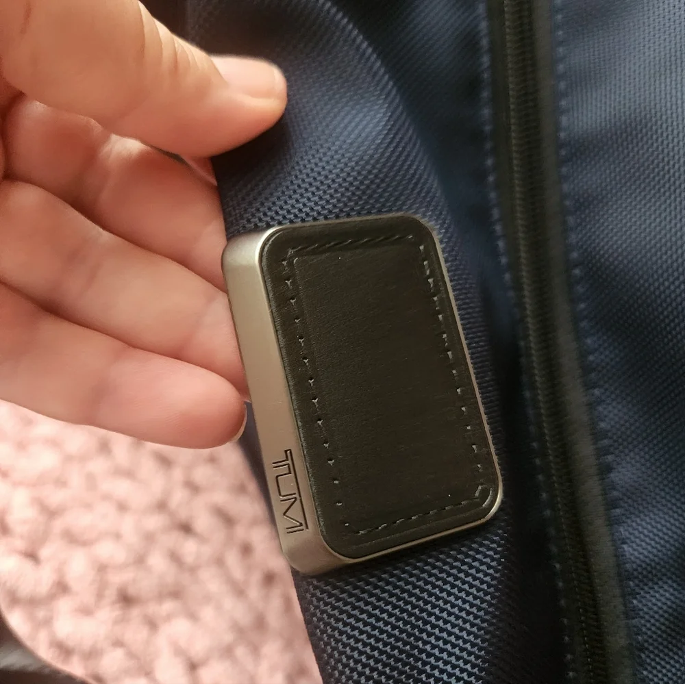 TUMI Navy Blue Travel Bag